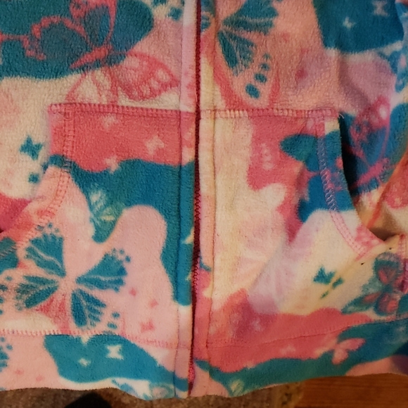 Full zip Girls fleece sweatshirt - Picture 4 of 4